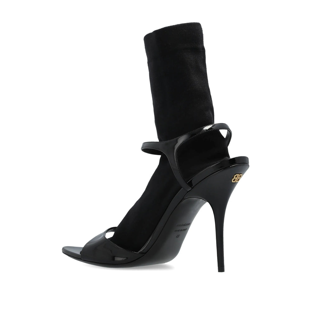 Balenciaga Shoes- Balenciaga Black Sandals Women Luxury Lifestyle Designer Footwear
