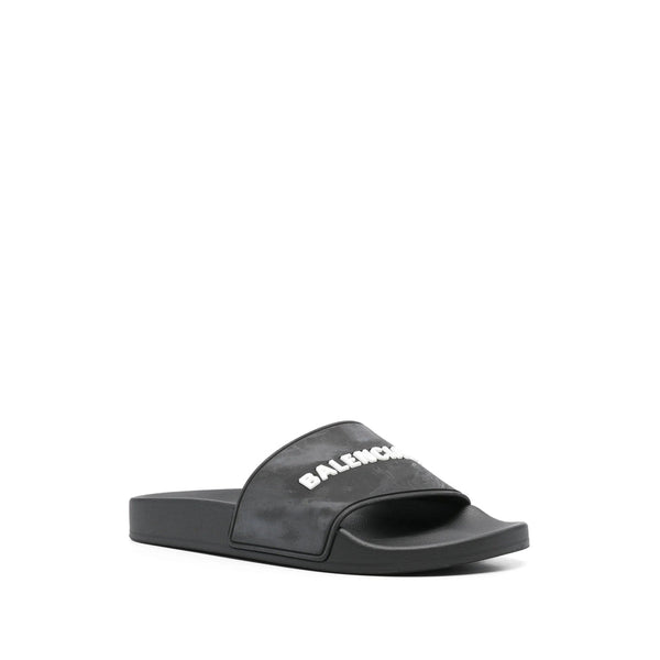 Balenciaga Shoes Balenciaga Black Flip-Flops & Slides Women Premium Designer Casual Shoes