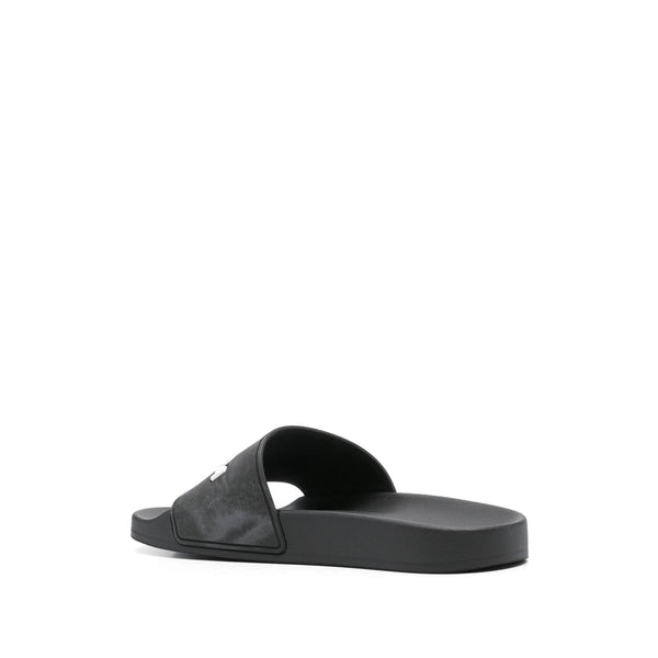 Balenciaga Shoes Balenciaga Black Flip-Flops & Slides Women Premium Designer Casual Shoes