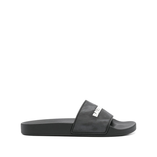 Balenciaga Shoes Balenciaga Black Flip-Flops & Slides Women Premium Designer Casual Shoes