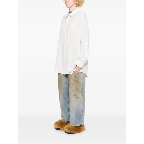Balenciaga Tops? Balenciaga White Tops - Shirts Women Elegant Everyday Designer Top