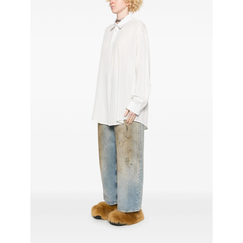 Balenciaga Tops? Balenciaga White Tops - Shirts Women Premium Designer Casual Top