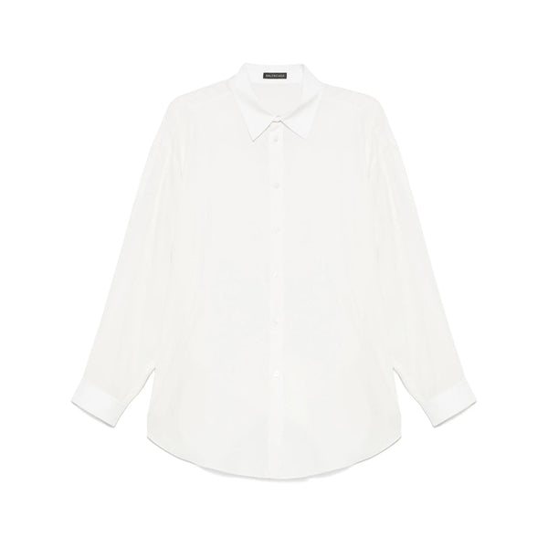 Balenciaga Tops? Balenciaga White Tops - Shirts Women Elegant Everyday Designer Top
