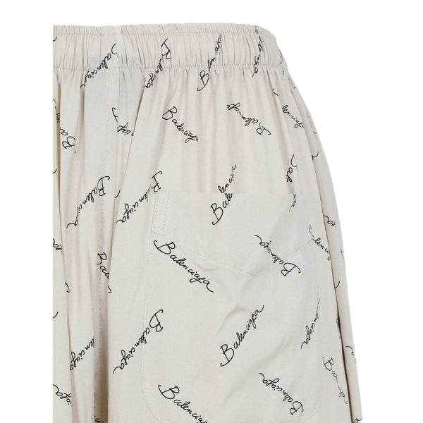Balenciaga Pants? Balenciaga Neutrals Trousers - Palazzo Pants Women Premium Designer Casual Trousers