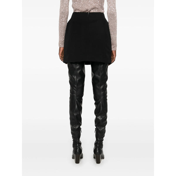 Balenciaga Skirts- Balenciaga Black Skirts - A-Line Skirts Women Chic Everyday Designer Skirt