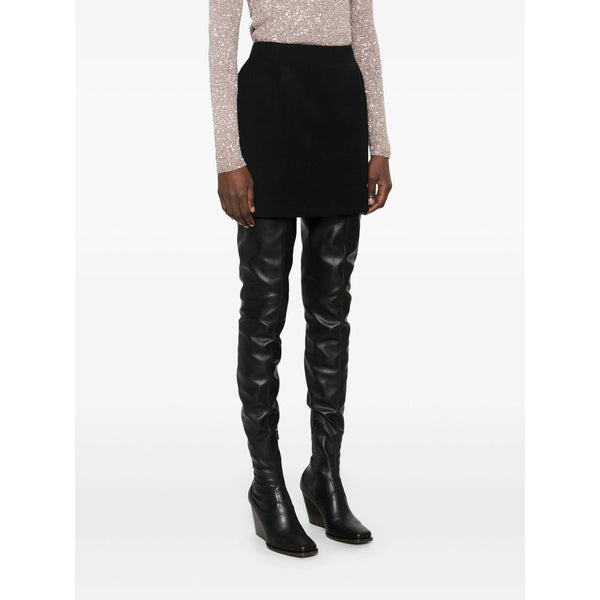 Balenciaga Skirts- Balenciaga Black Skirts - A-Line Skirts Women Chic Everyday Designer Skirt