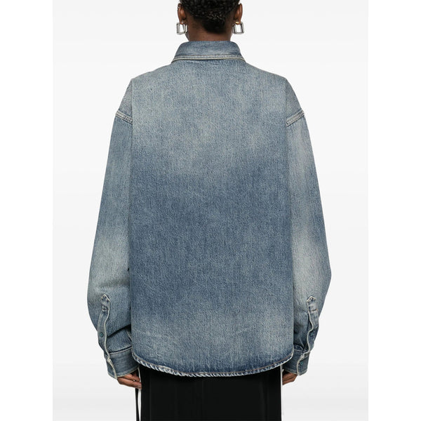 Balenciaga Jackets- Balenciaga Blue Jackets - Denim Jackets Women Luxury Designer Outerwear Jacket