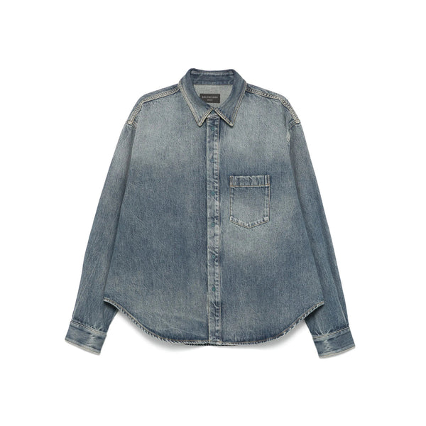 Balenciaga Jackets- Balenciaga Blue Jackets - Denim Jackets Women Luxury Designer Outerwear Jacket