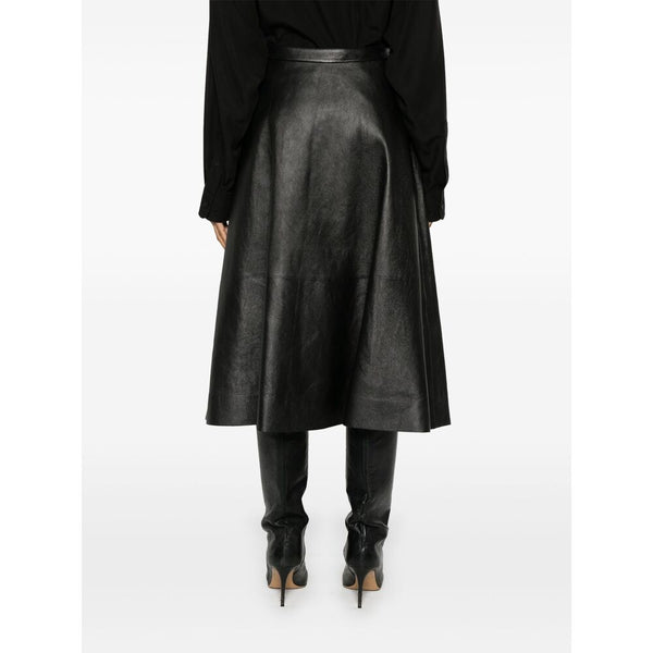 Balenciaga Skirts- Balenciaga Black Skirts - A-Line Skirts Women Elegant Designer Casual Skirt