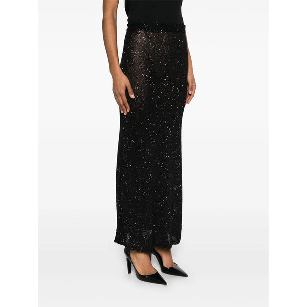 Balenciaga Skirts? Balenciaga Black Skirts - Fitted Skirts Women Elegant Designer Casual Skirt