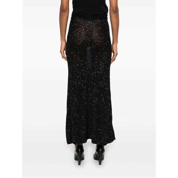 Balenciaga Skirts? Balenciaga Black Skirts - Fitted Skirts Women Elegant Designer Casual Skirt