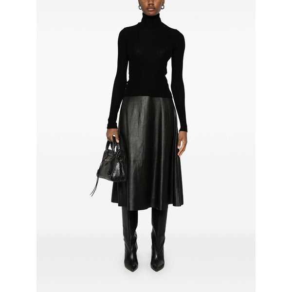 Balenciaga T-Shirts- Balenciaga Black Tops - T-Shirts & Jerseys Women Casual Everyday Designer Tee