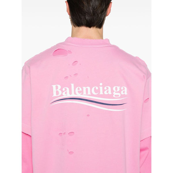 Balenciaga Hoodies? Balenciaga Pink Sweaters & Knitwear - Sweatshirts Men Comfortable Luxury Streetwear Hoodie