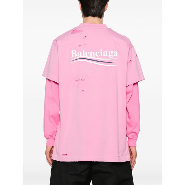Balenciaga Hoodies? Balenciaga Pink Sweaters & Knitwear - Sweatshirts Men Comfortable Luxury Streetwear Hoodie