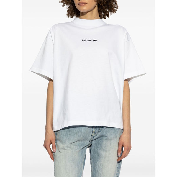 Balenciaga T-Shirts? Balenciaga White Tops - T-Shirts & Jerseys Women Casual Everyday Designer Tee
