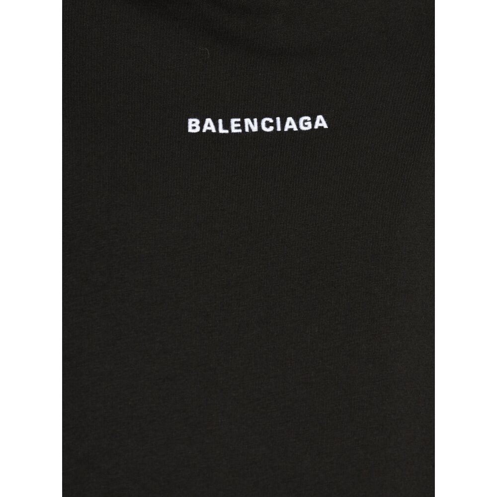 Balenciaga T-Shirts? Balenciaga Black Tops - T-Shirts & Jerseys Women Casual Everyday Designer Tee