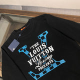 Close-up detail shot of Louis Vuitton luxury clothing with tailored silhouette