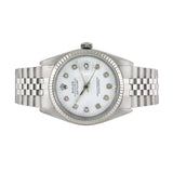 Front view of Rolex men's watch