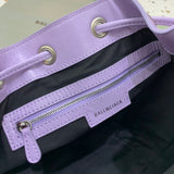 Effortless Faux Leather Handbag - Signature Hardware Accents | Women's Designer-Inspired Purse #313 - texture close-up (image 9) of designer-inspired handbag