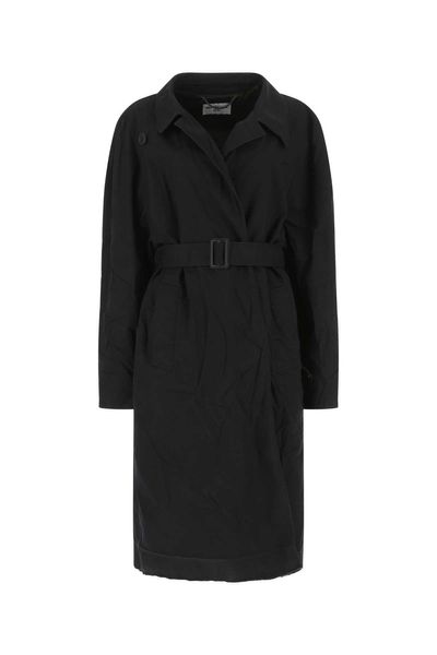 Balenciaga Jackets- BALENCIAGA Luxurious Cotton Overcoat for Women Luxury Designer Outerwear Jacket