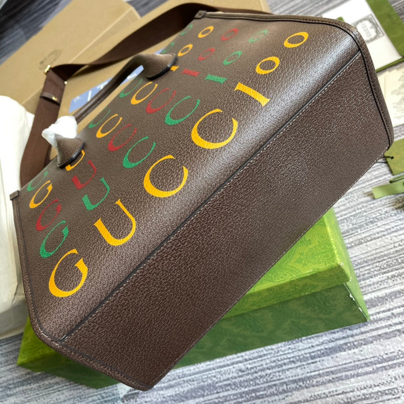 Interior view of structured signature women's handbag – women's luxury accessory