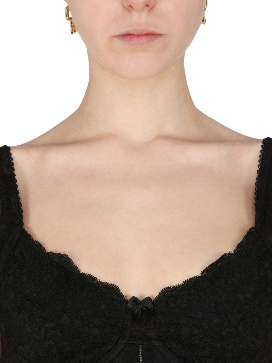 Close-up of Balenciaga t-shirts & tops hardware and fine stitching