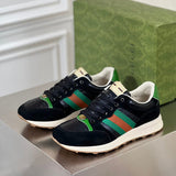 Gucci soft grey luxury sneakers view 11 chunky sole construction