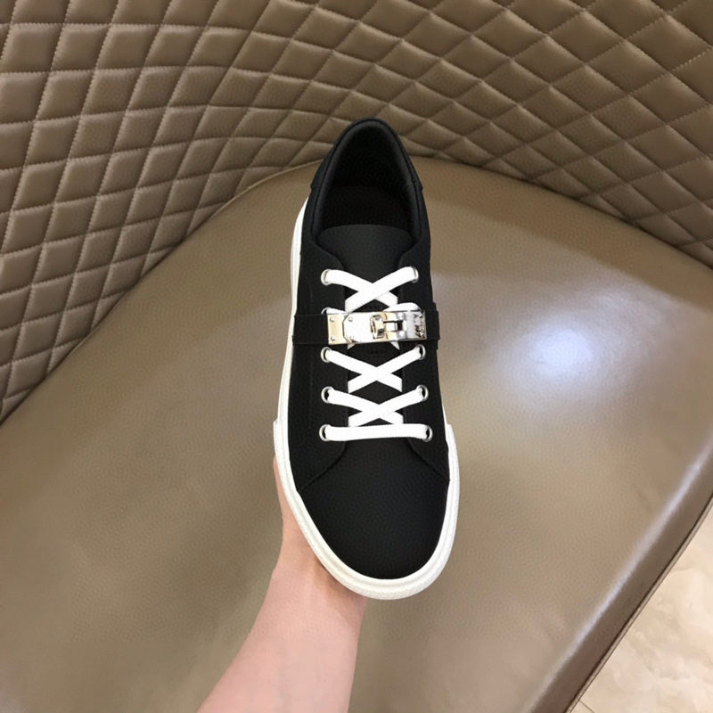 Hermès Nude Low-Top Sneakers - Back View