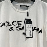 Dolce & Gabbana T-shirt detail shot – designer craftsmanship and quality