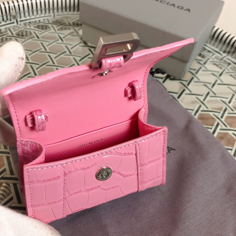 Front view of signature statement women's handbag – women's luxury handbag