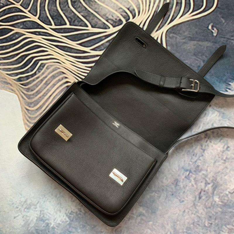 Interior view of sleek premium bag