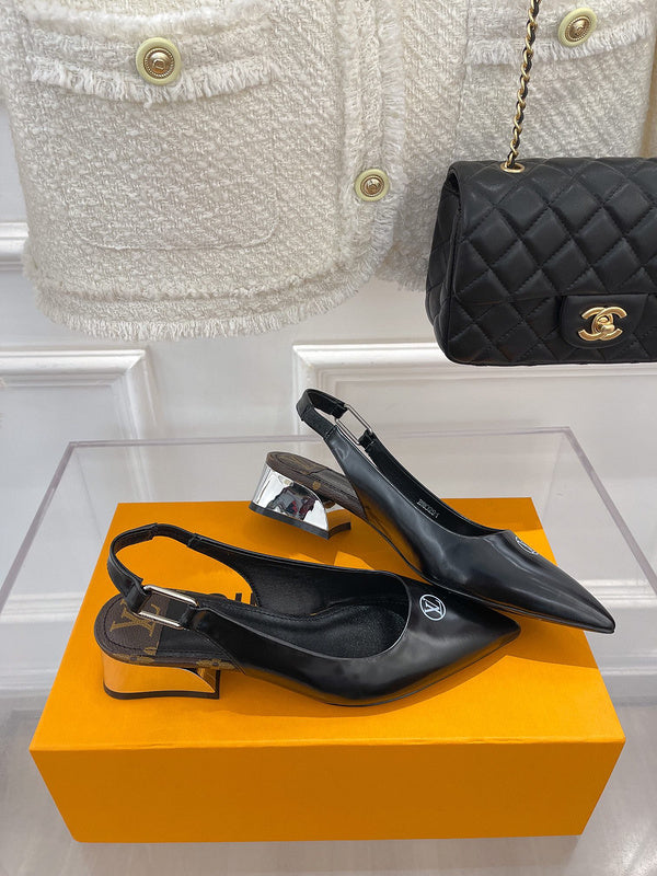 Louis Vuitton shoes Style 427 - angled studio shot