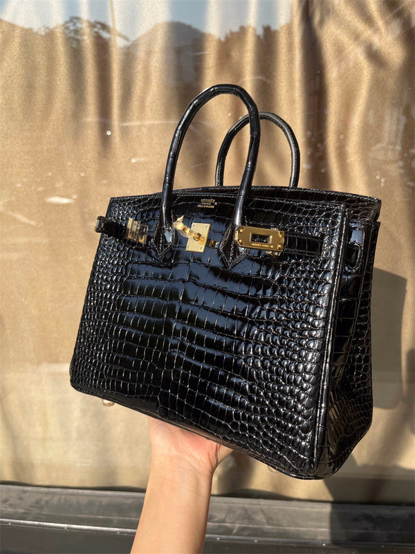 Tailored bag shown from front angle