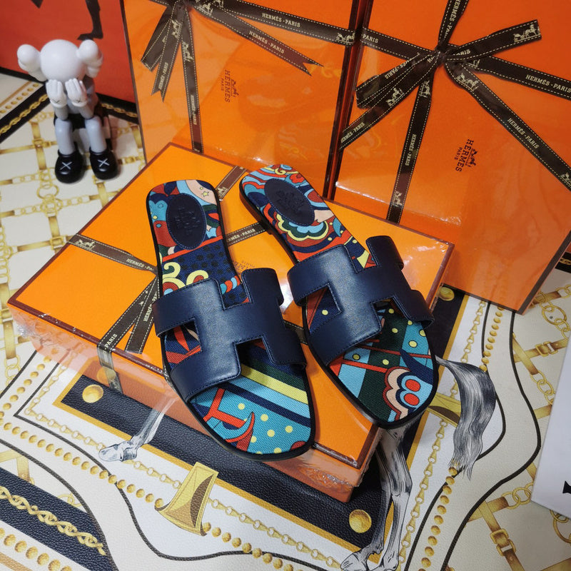 Hermes sandals Style 023 - styled lifestyle view