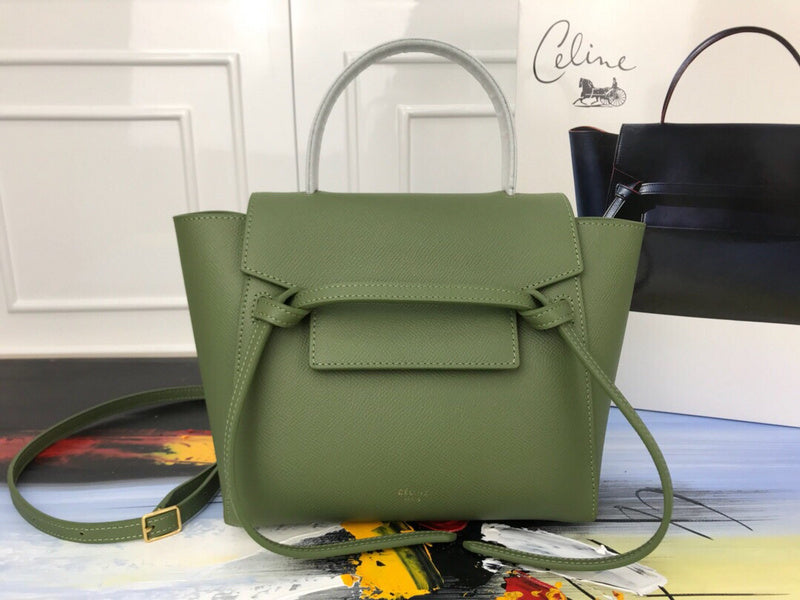 Front view of refined premium women's handbag – women's premium purse