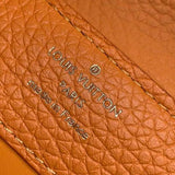 Side profile of modern refined women's handbag – women's designer-style accessory