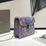 Statement Vegan Leather Handbag - Everyday Elegance | Women's Fashion Handbag #1787 - back view (image 4) of designer-inspired handbag