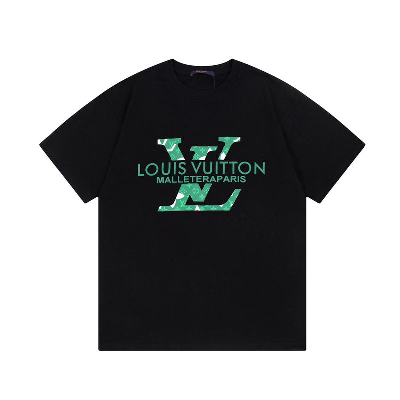 Back view of Louis Vuitton cotton t-shirt with contemporary cut
