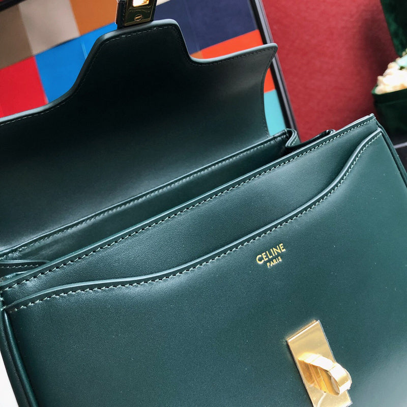 Front view of elevated sleek women's handbag – women's everyday handbag