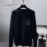 Front view of Louis Vuitton luxury clothing with relaxed-fit cut