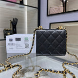 Zivas Charm Polished Finish Designer Handbag (Modern Wardrobe Staple) – Close-Up Detail