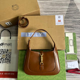 Side profile of polished sleek women's handbag – women's designer-style accessory