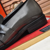 Hermes shoes Style 068 - angled studio shot