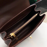Side profile of modern premium women's handbag – women's premium purse