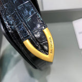 Chic Faux Leather Handbag - Premium Craftsmanship Detailing | Women's Statement Accessory #391 - hardware and detail close-up (image 5) of designer-inspired handbag