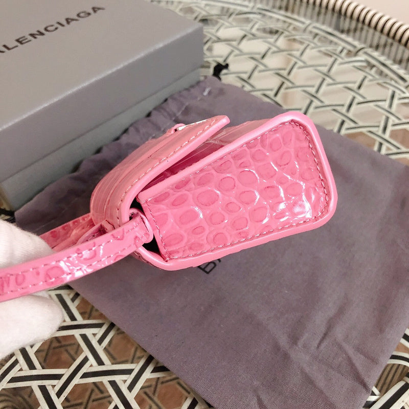 Back view of signature statement women's handbag – women's luxury handbag
