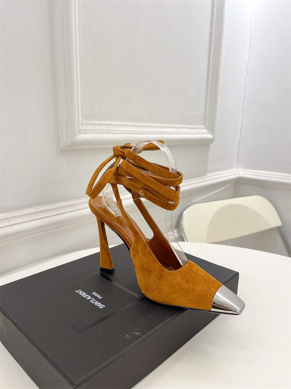 Saint Laurent luxury shoes back view — premium authentic designer style