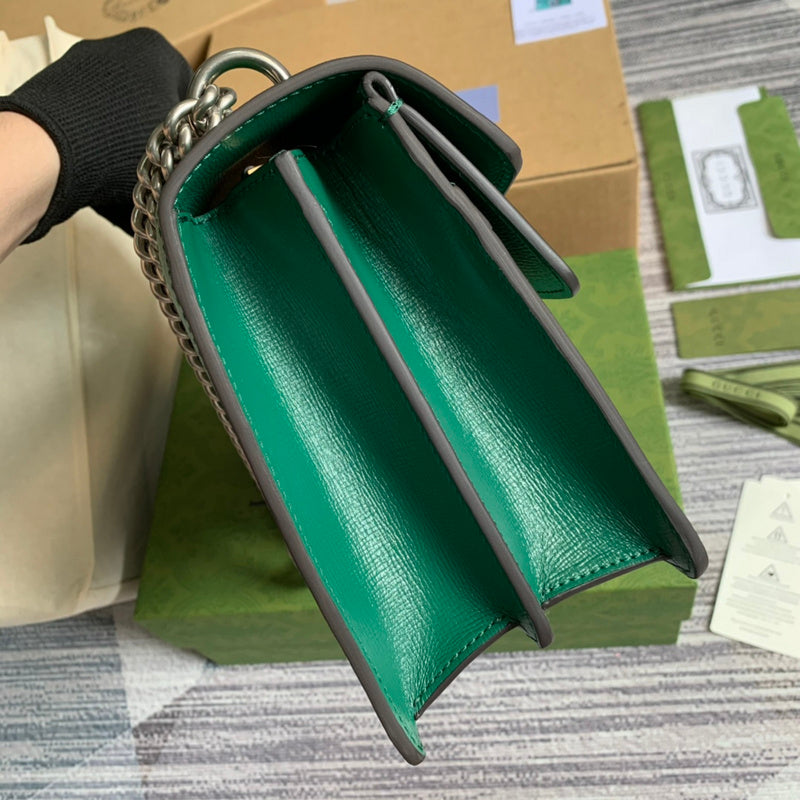Close-up detail of classic statement women's handbag – women's designer-style accessory