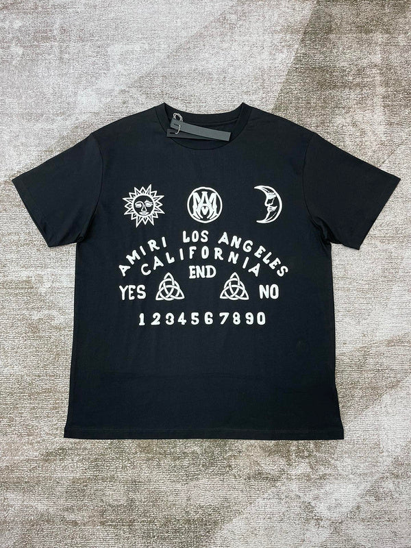 Amiri t-shirt front view designer style