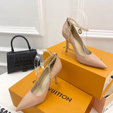 Louis Vuitton Chocolate Brown Chunky Platform Sneakers - Front View